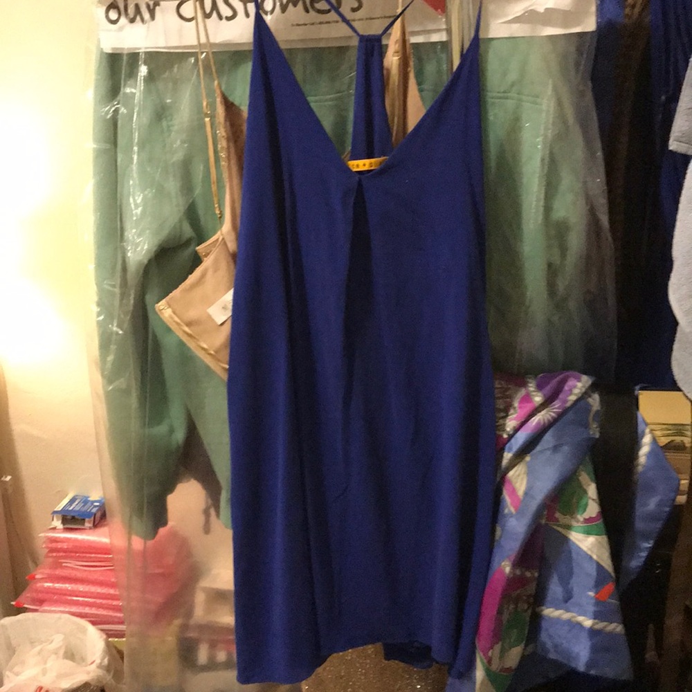 Alice and Olivia sleeveless mini dress